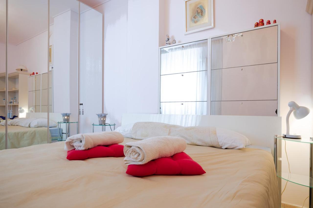 110 - Casa Sole Vista Mare, In Centro 100 Metri Spiaggia Lejlighed Bordighera Eksteriør billede