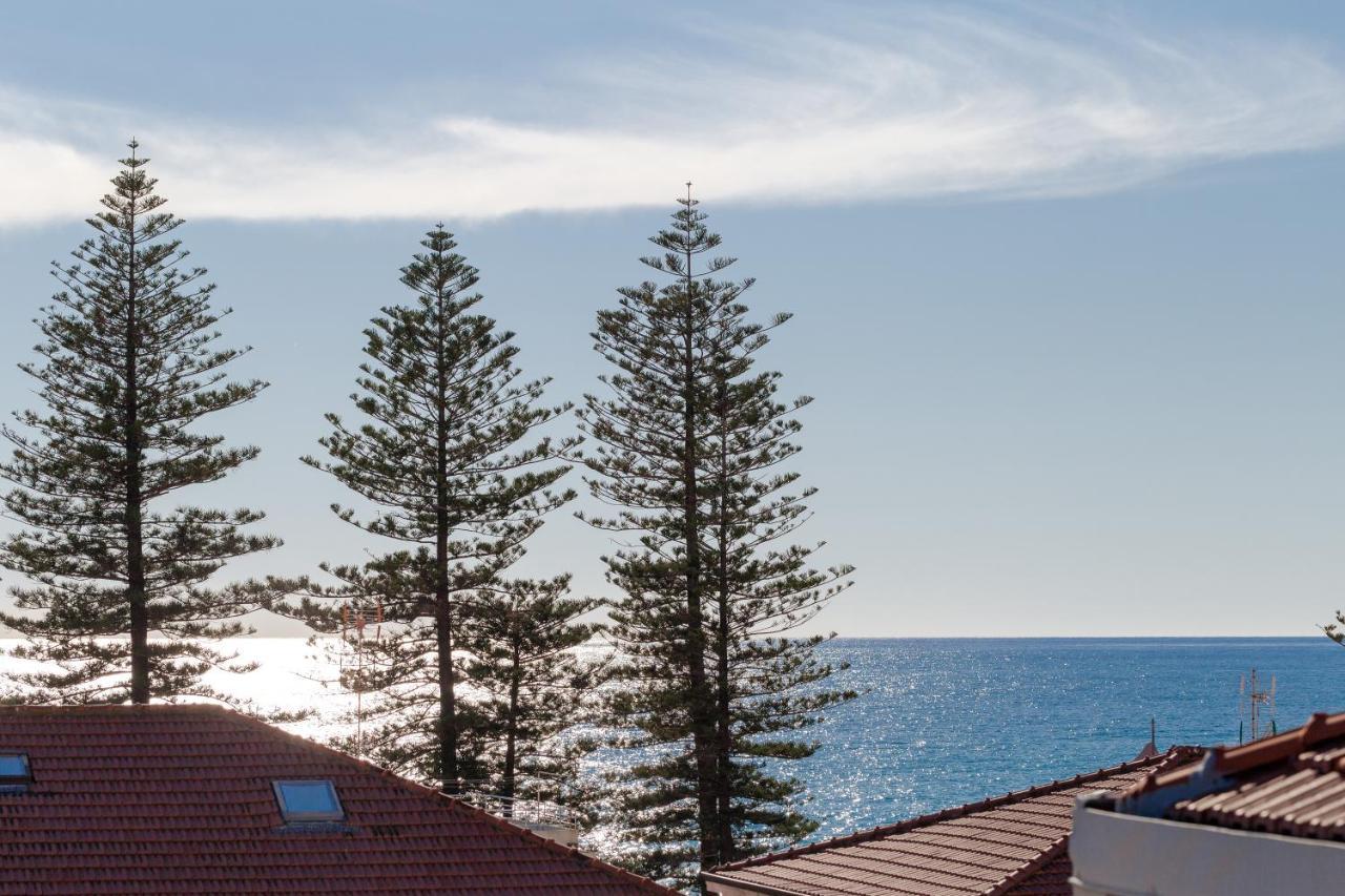 110 - Casa Sole Vista Mare, In Centro 100 Metri Spiaggia Lejlighed Bordighera Eksteriør billede